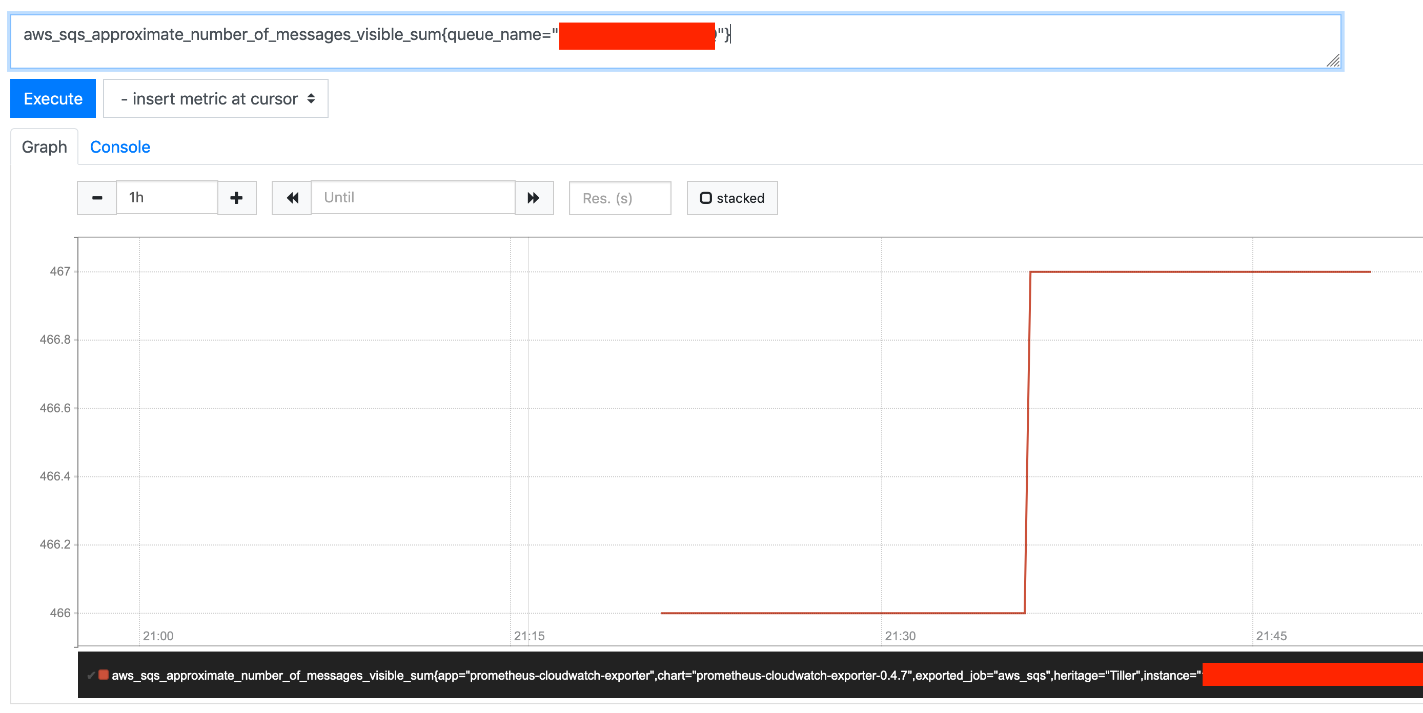 SQS number of messages in queue · Issue 232 ·