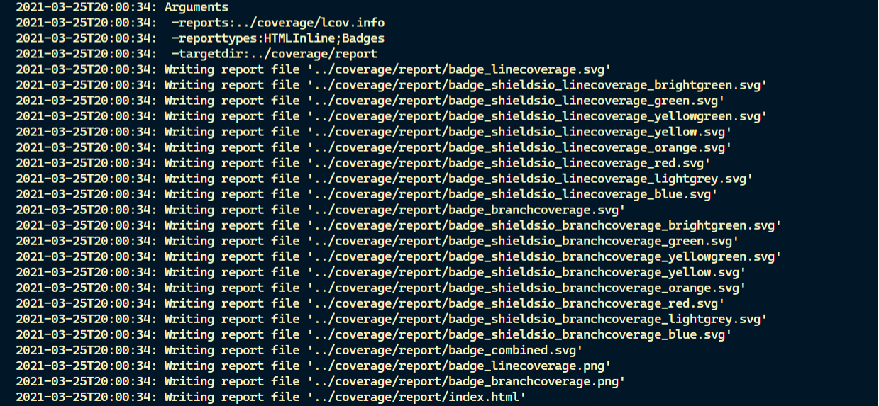 Colors to bright after running the reportgenerator · Issue 411 · danielpalme/ReportGenerator