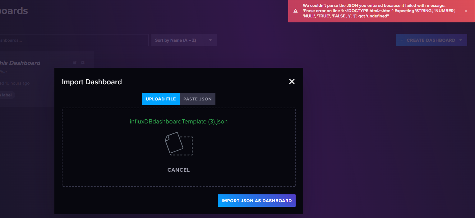 Help Dashboard Influxdb · Issue #157 · LibreQoE/LibreQoS · GitHub
