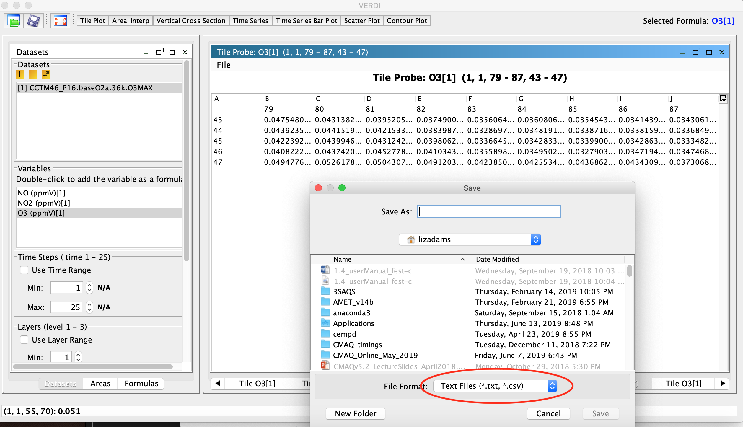 Time Series Plot can't export data to a CSV file · Issue #205 · CEMPD ...