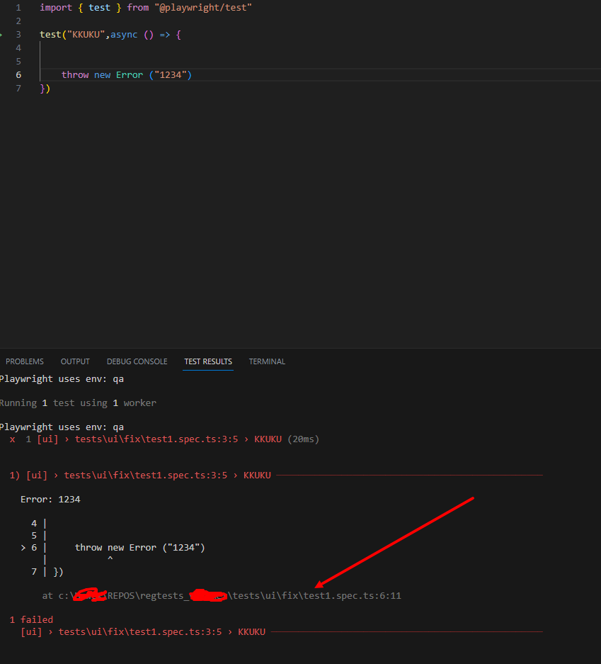  BUG VSCODE Jump To Code From Test Results By Ctrl Click Doesn t 