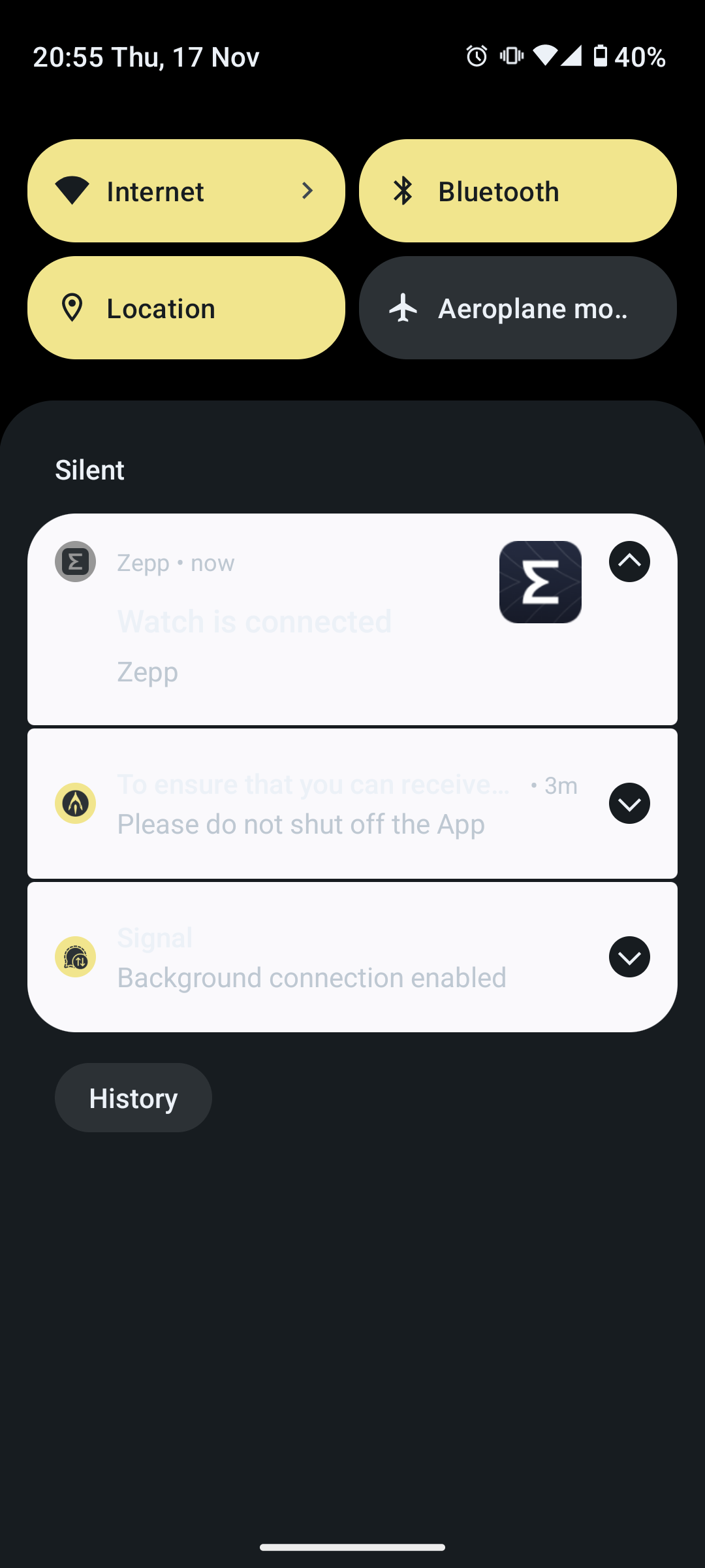 Dark theme broken on notifications when... · Issue #1706 · GrapheneOS ...