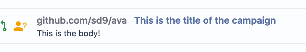 This is the title of the campaign - Sourcegraph-2020-01-30-11-21-13