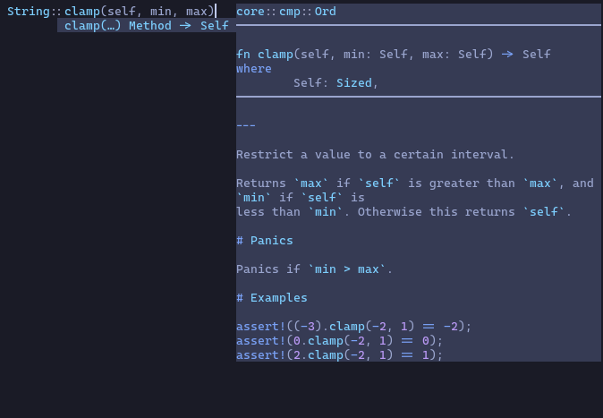 Function signature cut off on tab-completion · Issue #257 · hrsh7th ...