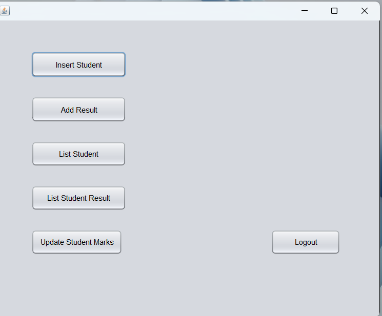 GitHub - Likithsreenivasa/Student-Result-Management-System