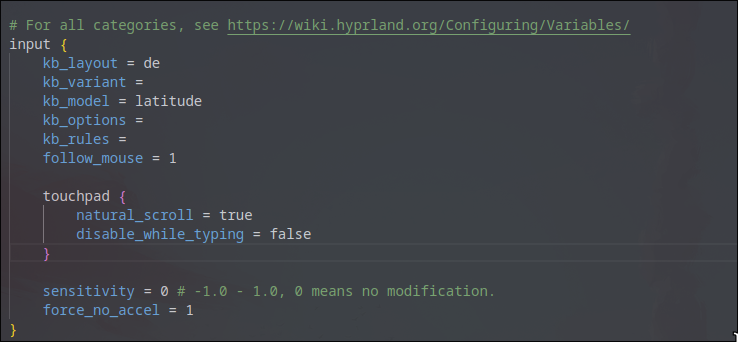 Keyboard layout issues · Issue #9 · prasanthrangan/hyprdots · GitHub
