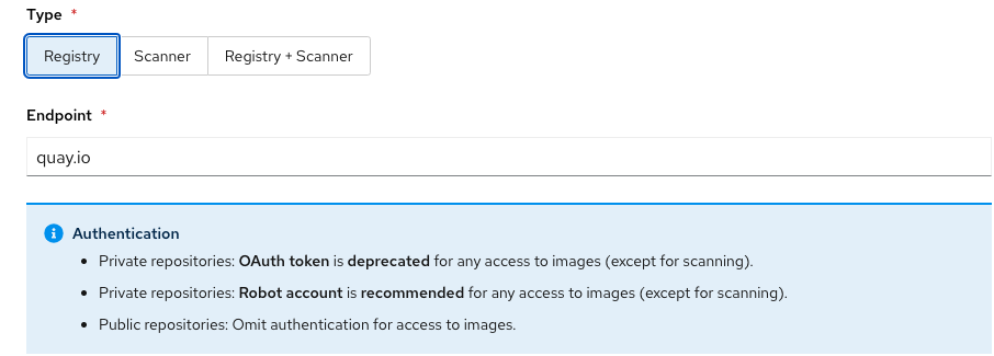 Authentication-Registry