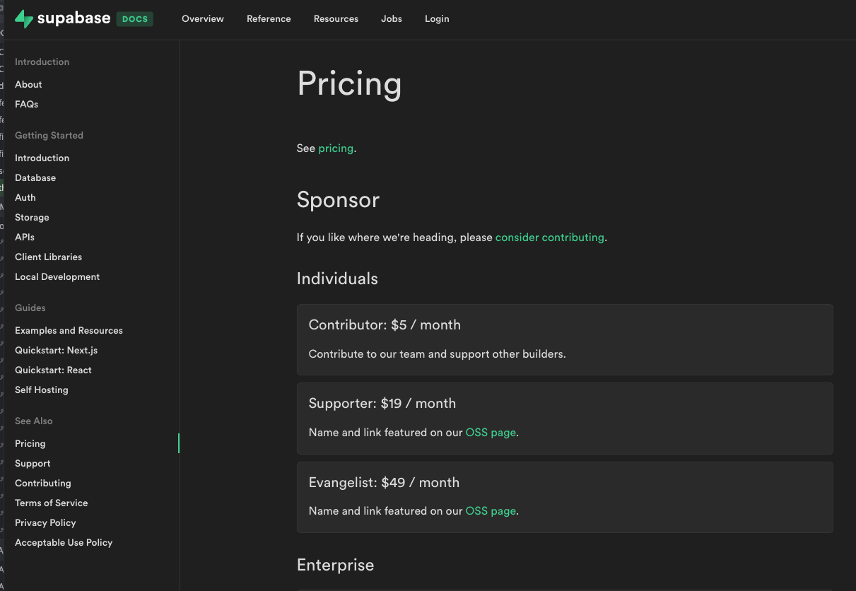 Two Pricing pages is confusing · supabase · Discussion #1794 · GitHub