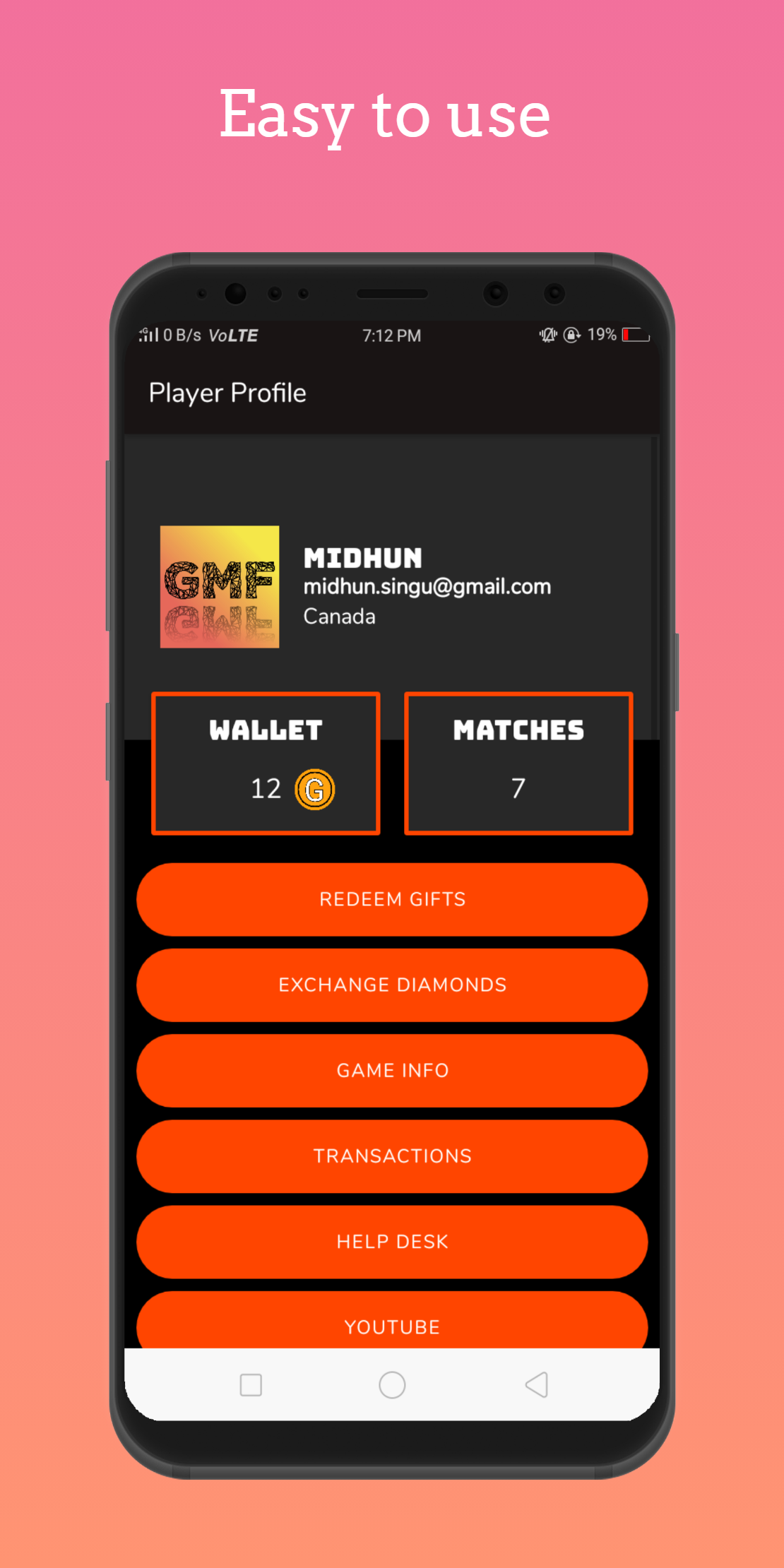 GitHub - SinguMidhun/gamersfield