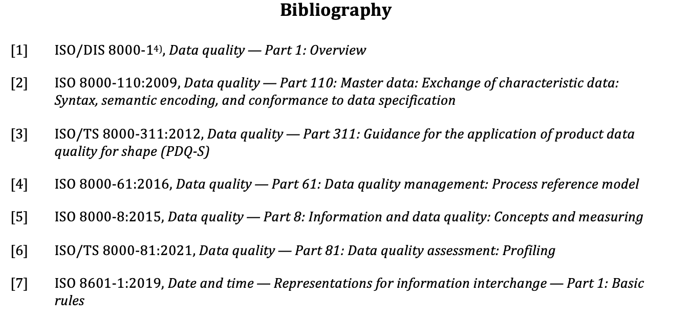 ISO reference sorting part numbers as strings but should be numerals ...