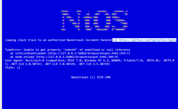 tgui no work · Issue #74071 · tgstation/tgstation · GitHub