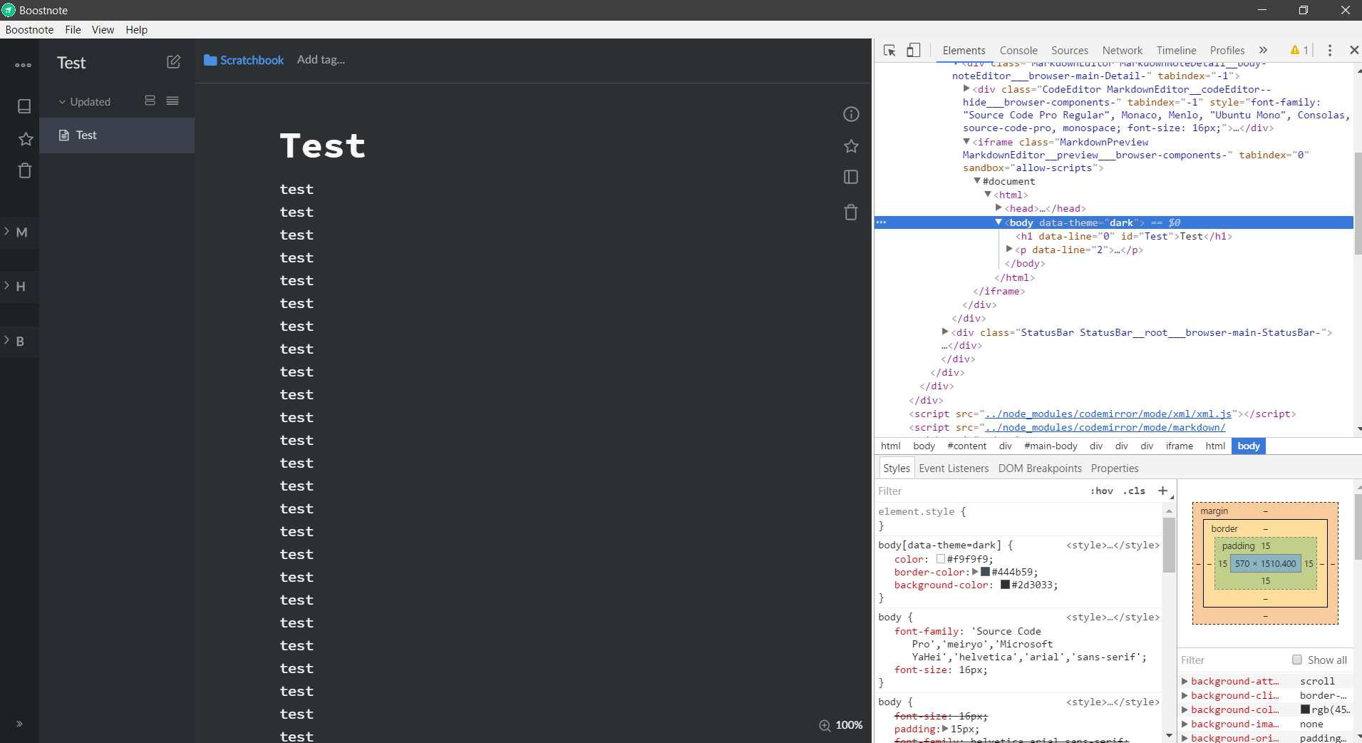 Scrollbars have vanshied after 0.8.17 · Issue #1175 · BoostIO/BoostNote ...