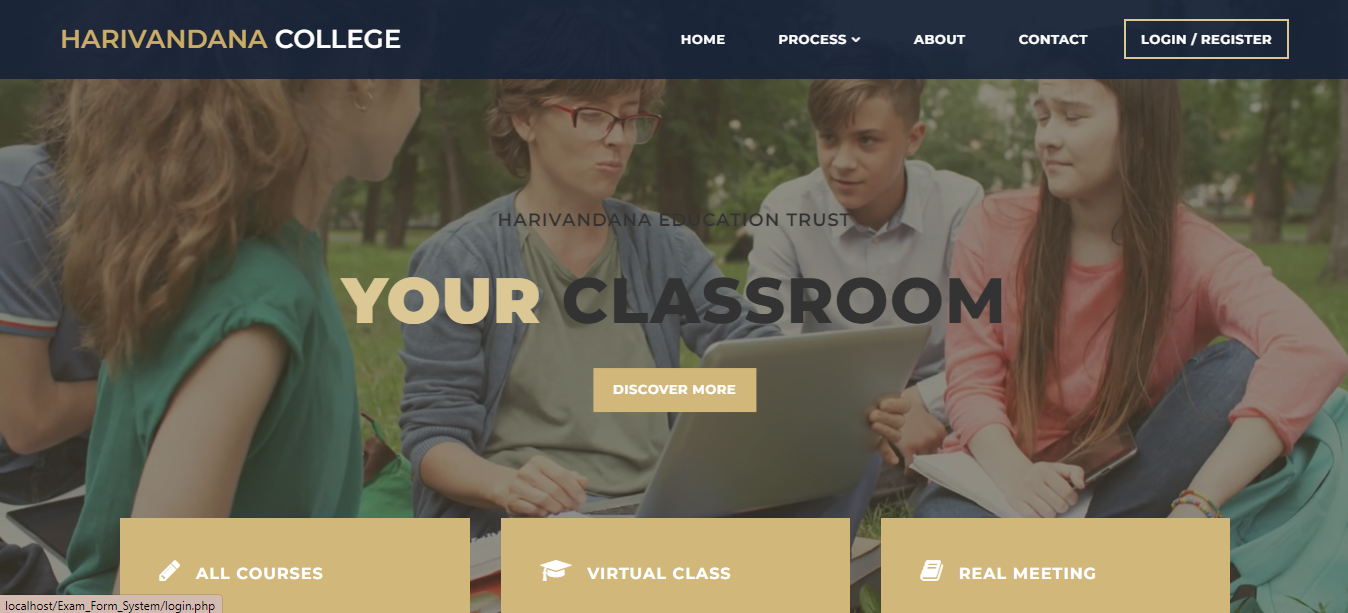 GitHub - Ashishkamaliya/exam-form-system: The