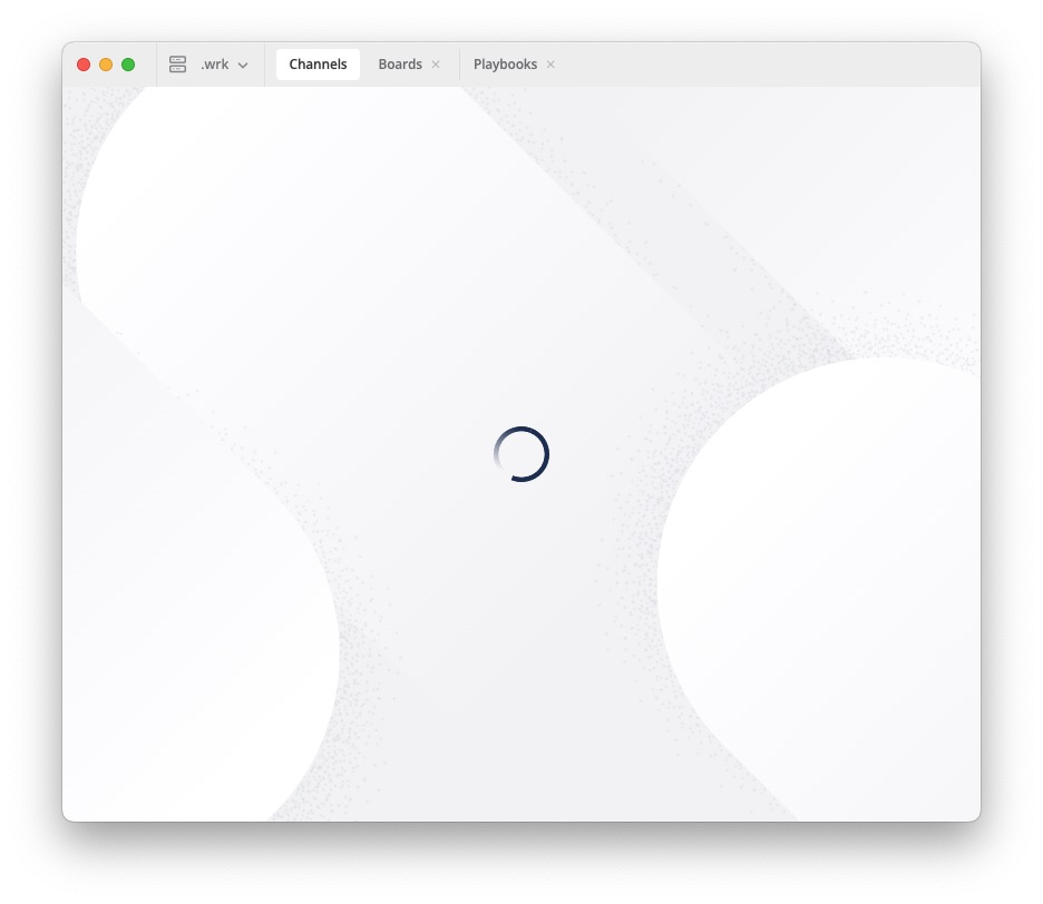 [Bug] Mattermost Desktop blinks on the start and constantly shows