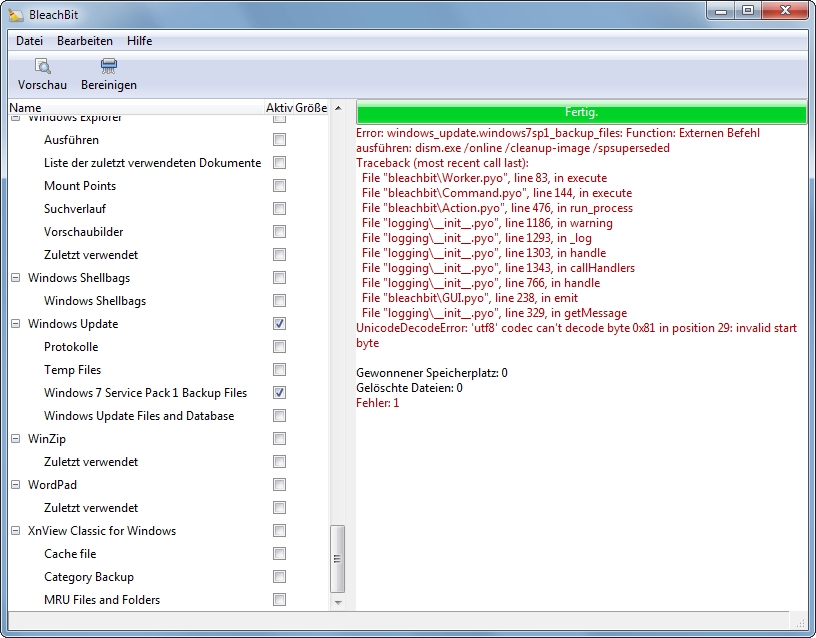 UnicodeDecodeError in Console when executing dism.exe · Issue #451 ...