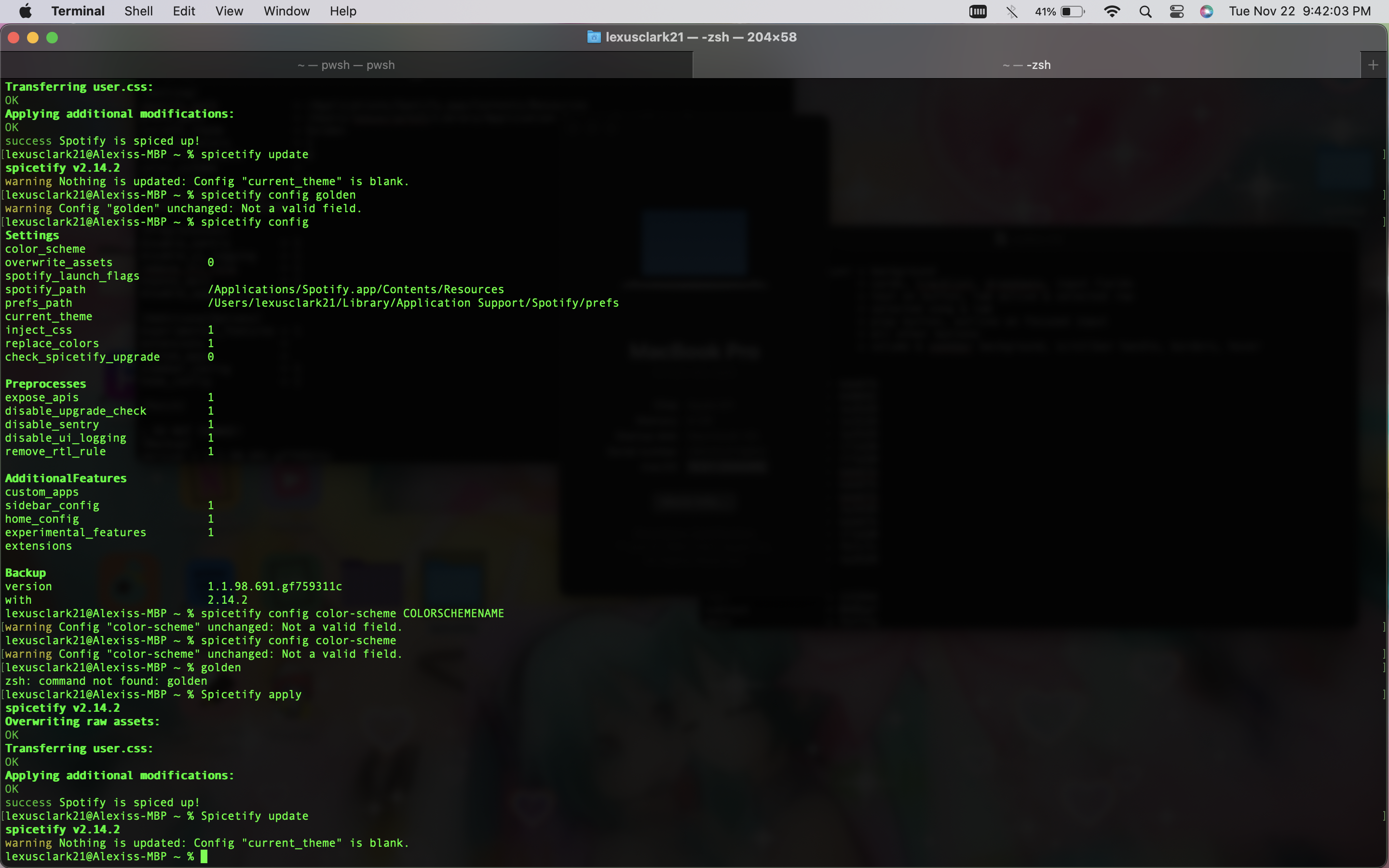 theme not applying to Spotify · Issue #2020 · spicetify/cli · GitHub