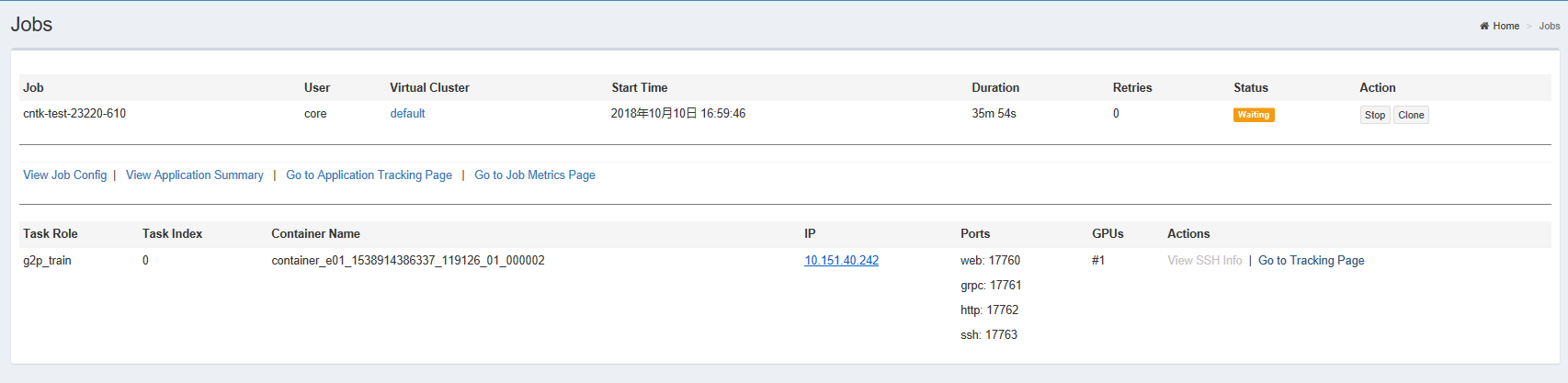 Container status wrong · Issue #1469 · microsoft/pai · GitHub