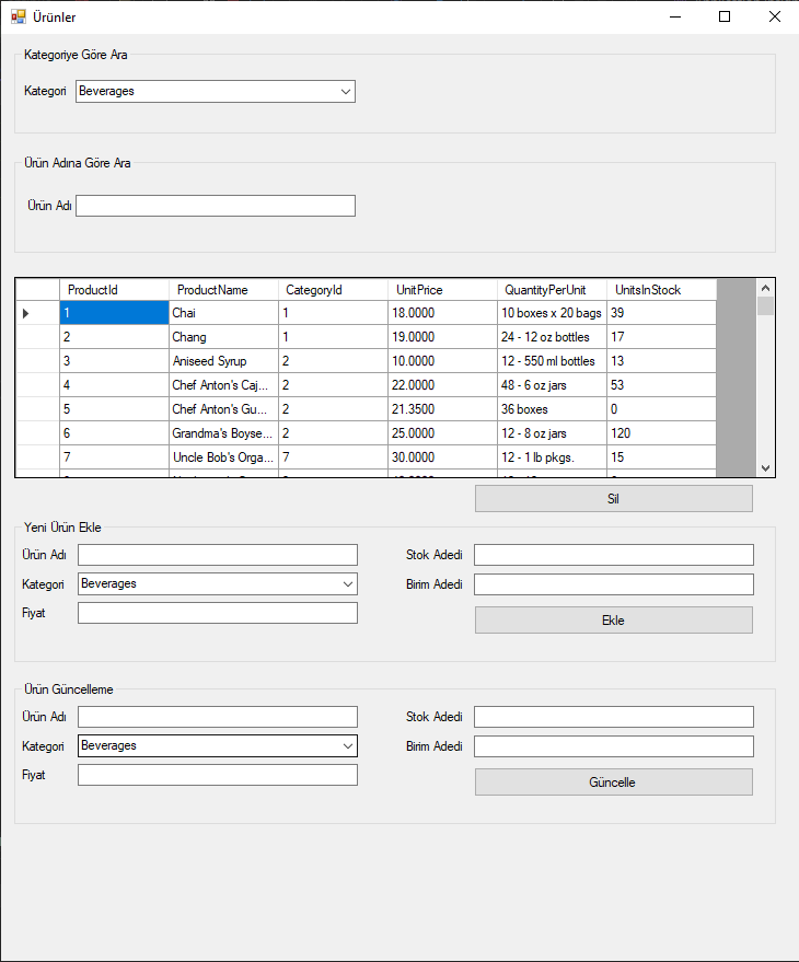 GitHub - EnesFevzi/StockControl