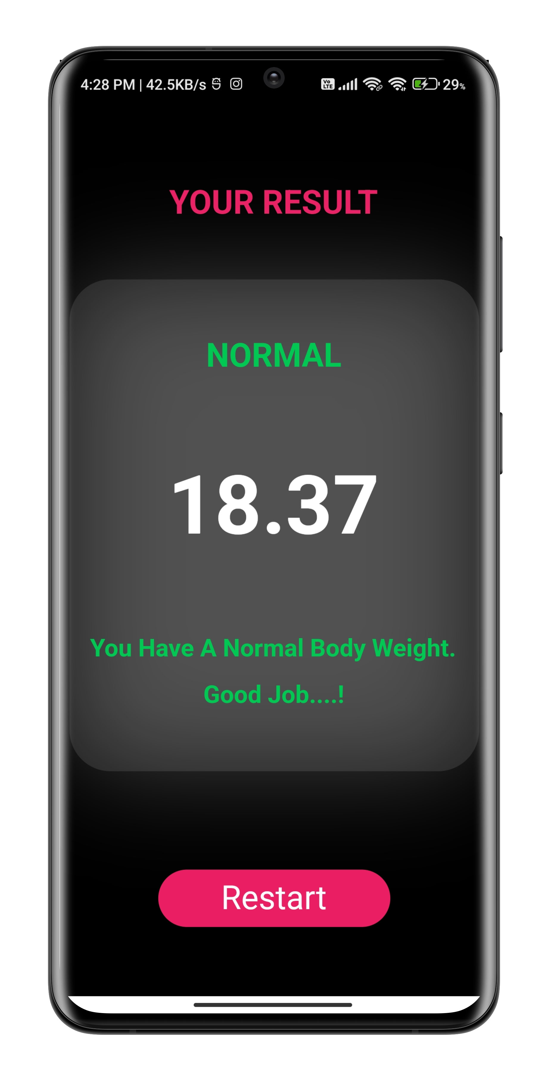Bmi Class Animation GitHub - bhavin2412/bmi_calculator_animation