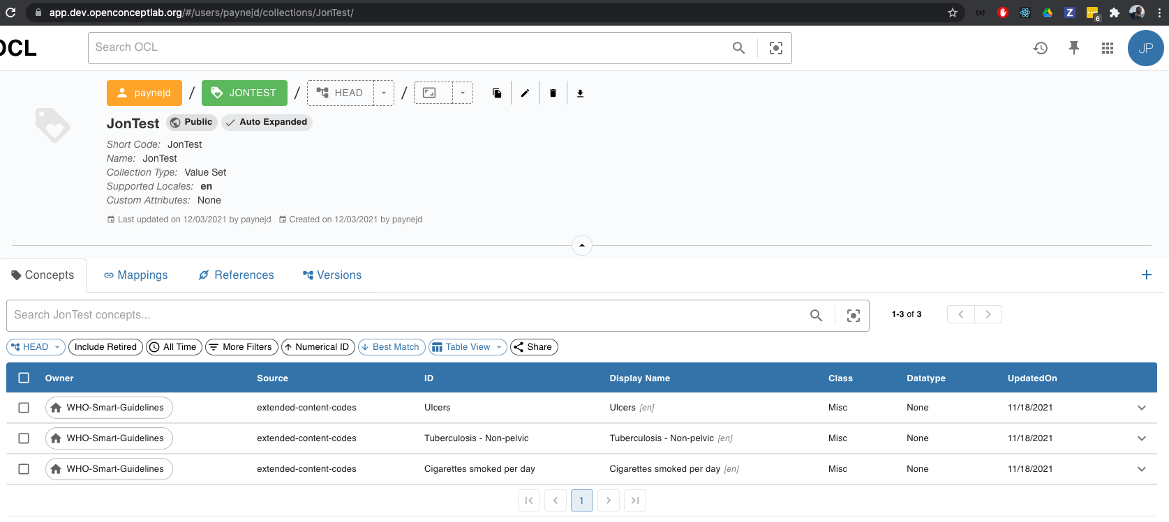 Tweaks to collection version and expansion dropdown menus (in