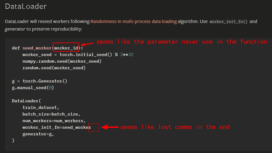 find issues in Reproducibility doc · Issue #62531 · pytorch/pytorch ...
