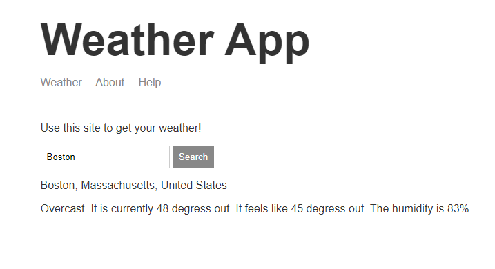 GitHub - abhinabadutta2019/udemyCourseWeatherWebsite: Uploaded on ...