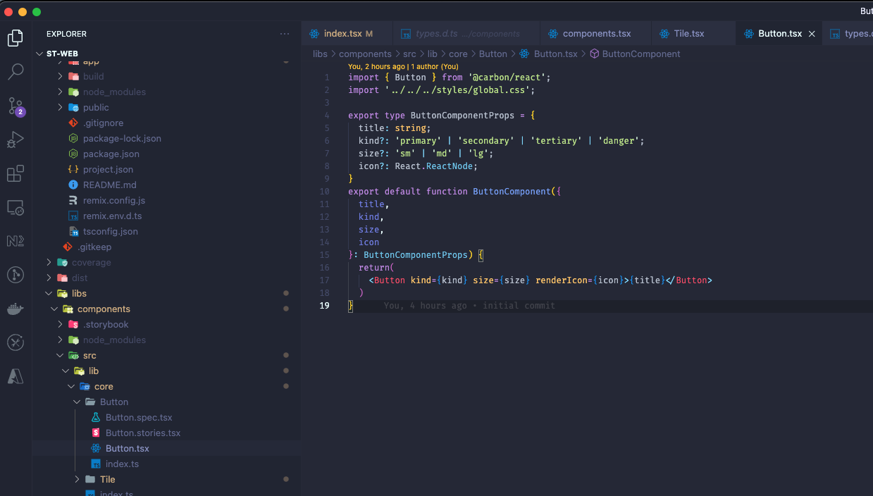 [BUG]: NX workspace does not allow '@carbon/react` derived components ...