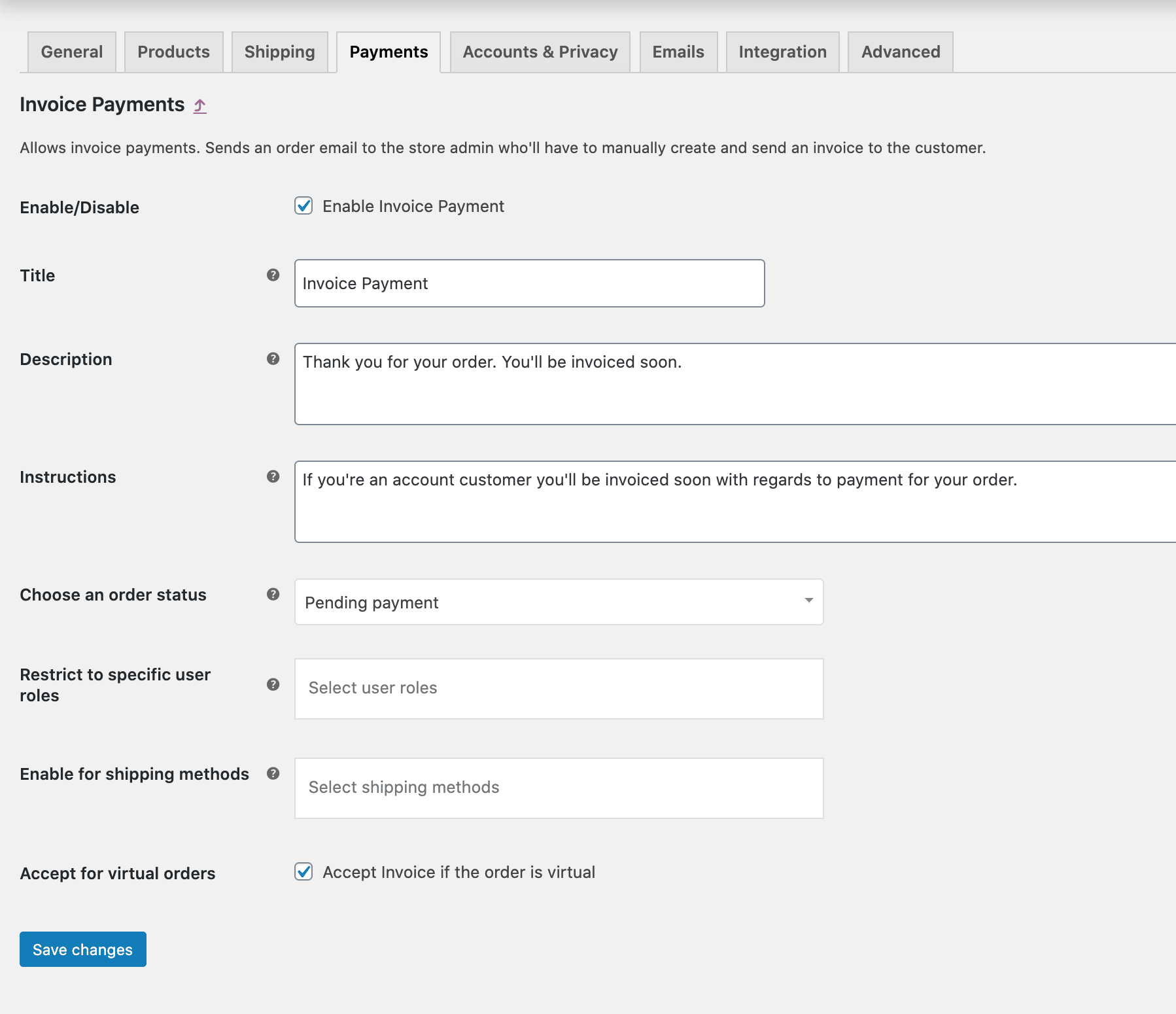 woocommerce-invoice-gateway-settings