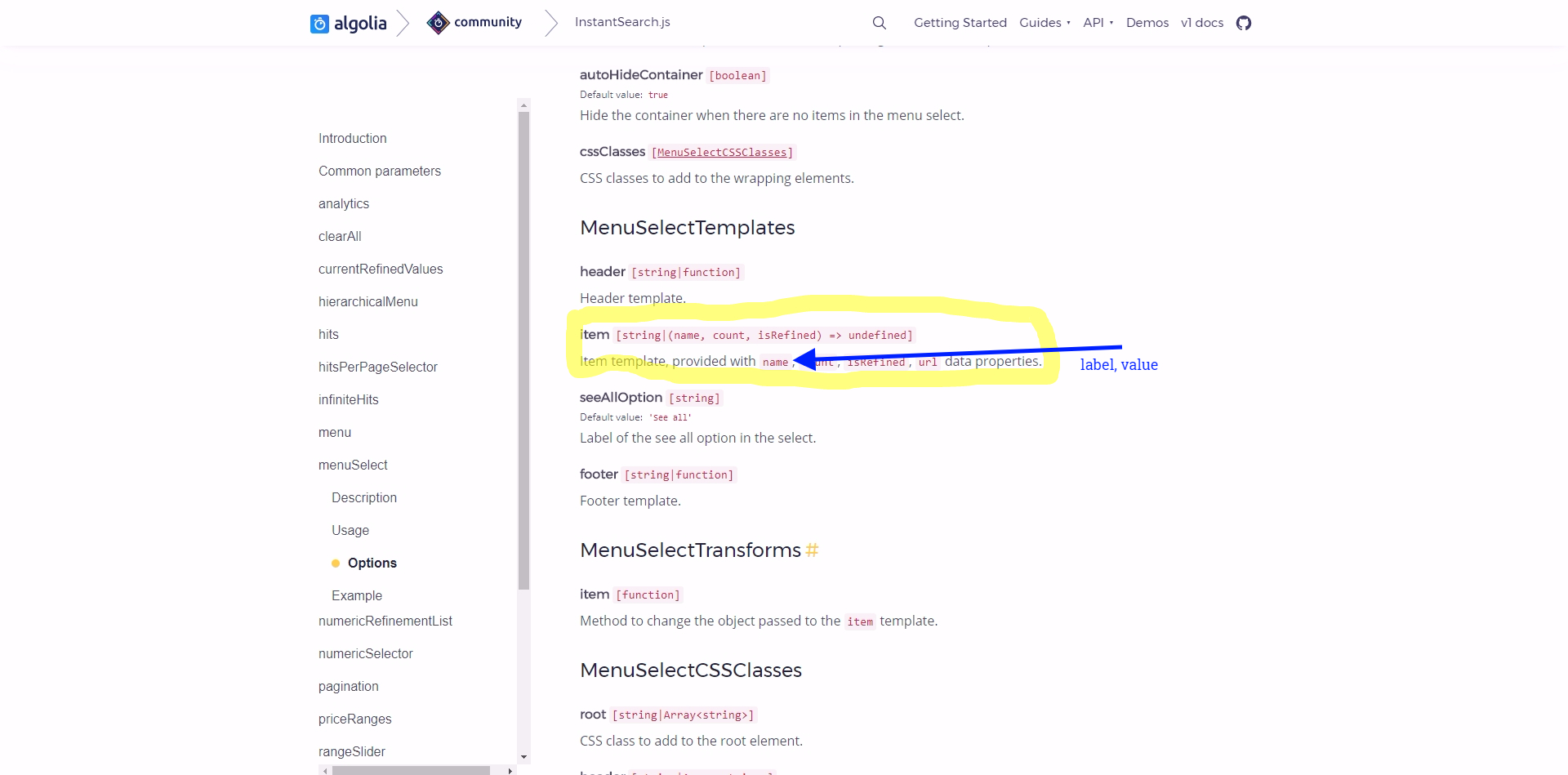 Wrong Parameters Issue 2453 Algolia instantsearch GitHub