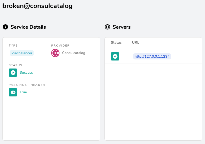 2.1.0rc2 Consul catalog provider does not check service health