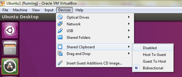 Общий буфер обмена virtualbox ubuntu. Общий буфер обмена virtualbox ubuntu