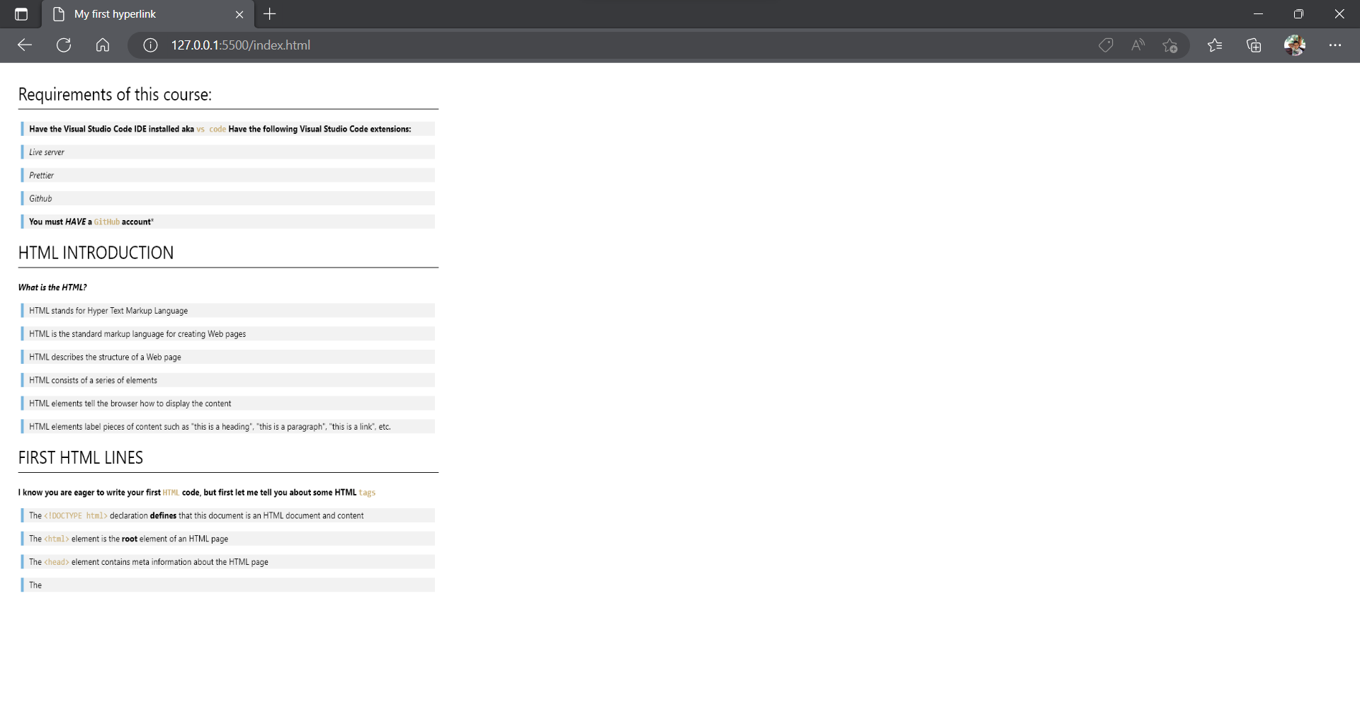 GitHub - online-course-info/week2-notes