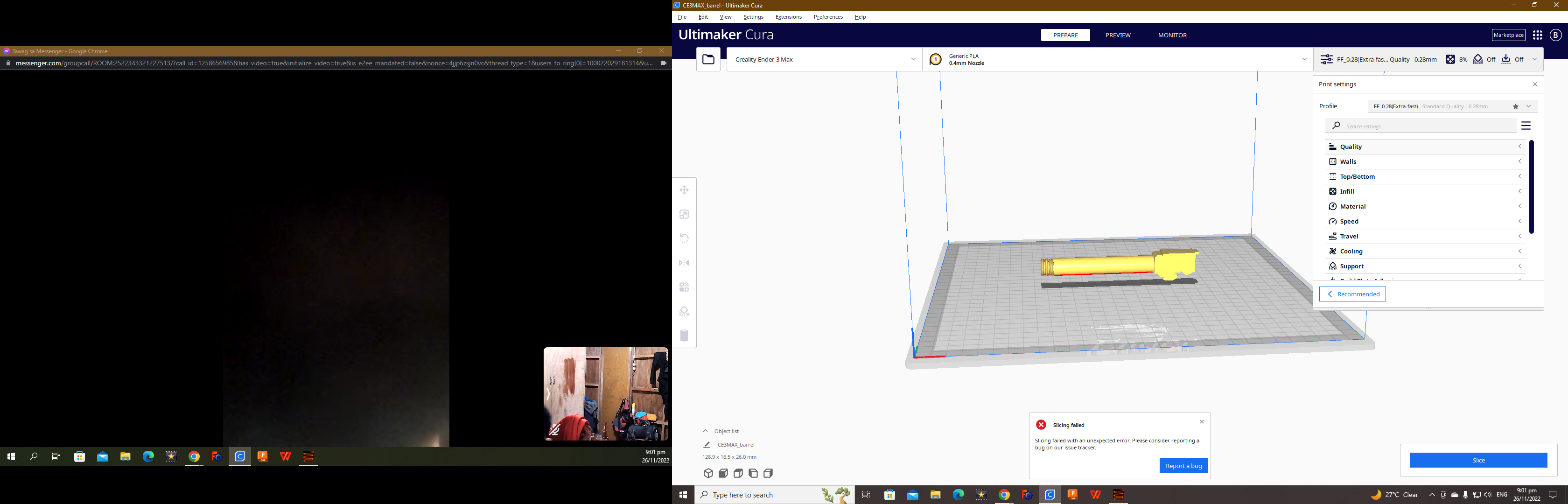 SLICING FAILED WITH AN UNEXPECTED ERROR · Issue #13904 · Ultimaker/Cura ...