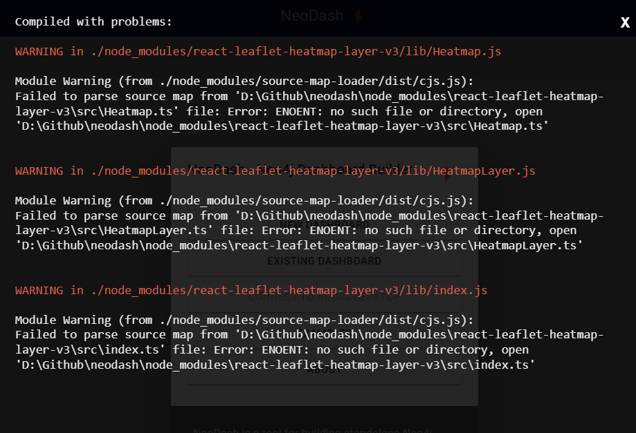 Heatmap library throws an error · Issue #332 · neo4j-labs/neodash · GitHub