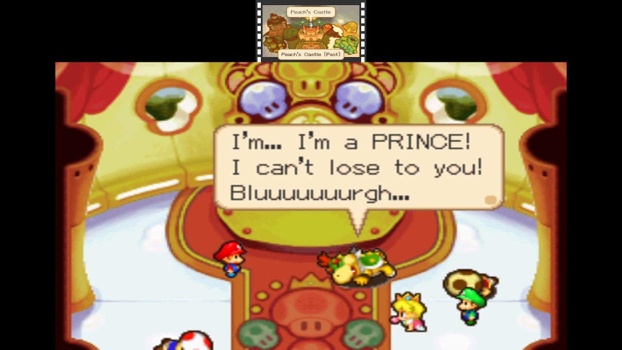 HUD/GUI Dialogue Bubbles Show Wrong M&L Partners In Time (on switch