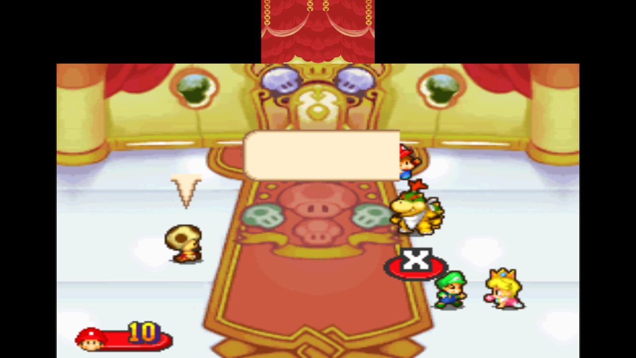 HUD/GUI Dialogue Bubbles Show Wrong M&L Partners In Time (on switch