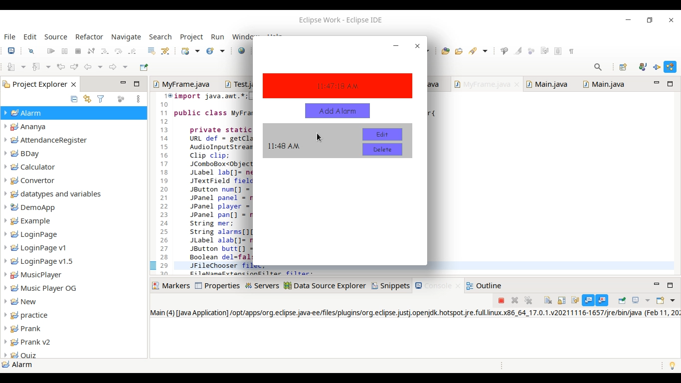 Github Devayu Codes Alarm