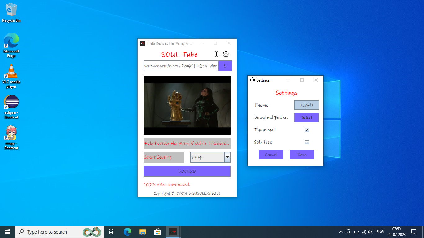 GitHub - soul-999-ayu/YTDLP-GUI: A YTDLP based YouTube video downloader ...