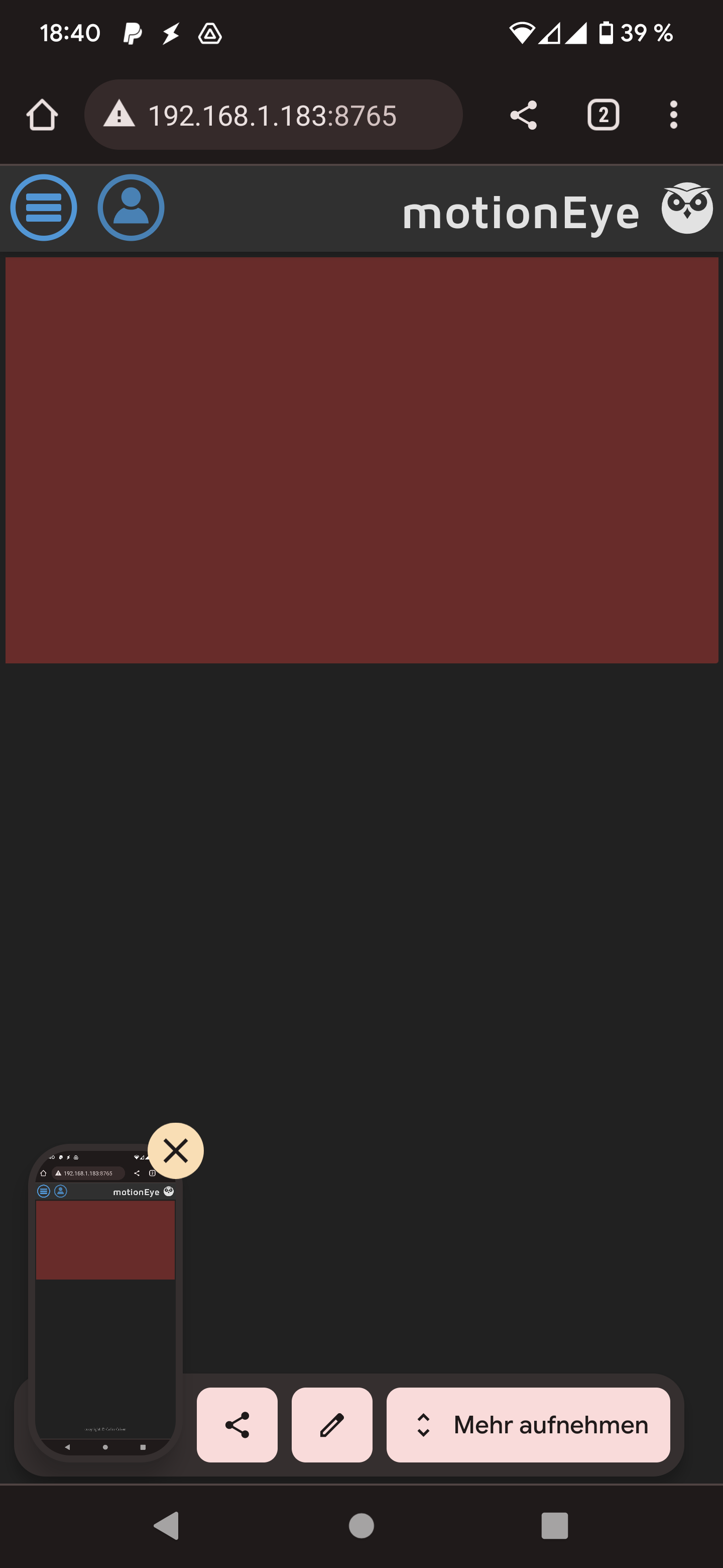 USB HD Camera issues on Ubuntu · Issue 2688 · motioneyeproject