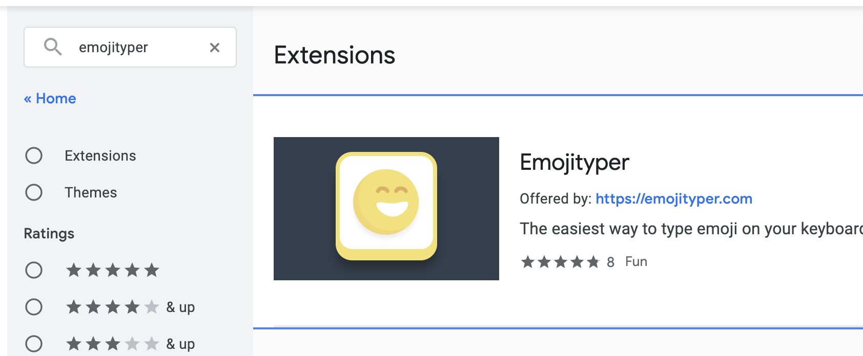Chrome Store search not returning any results byr any search · Issue