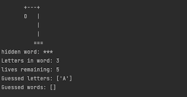 GitHub - bryan151021/HangmanGame: A simple Hangman game written in ...