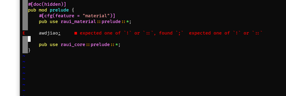 No error diagnostics on Rust · Issue #1231 · neovim/nvim-lspconfig · GitHub
