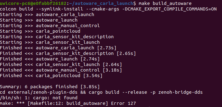 Running Multiple Autoware-Powered Vehicles In Carla Using Zenoh – VJIPHE