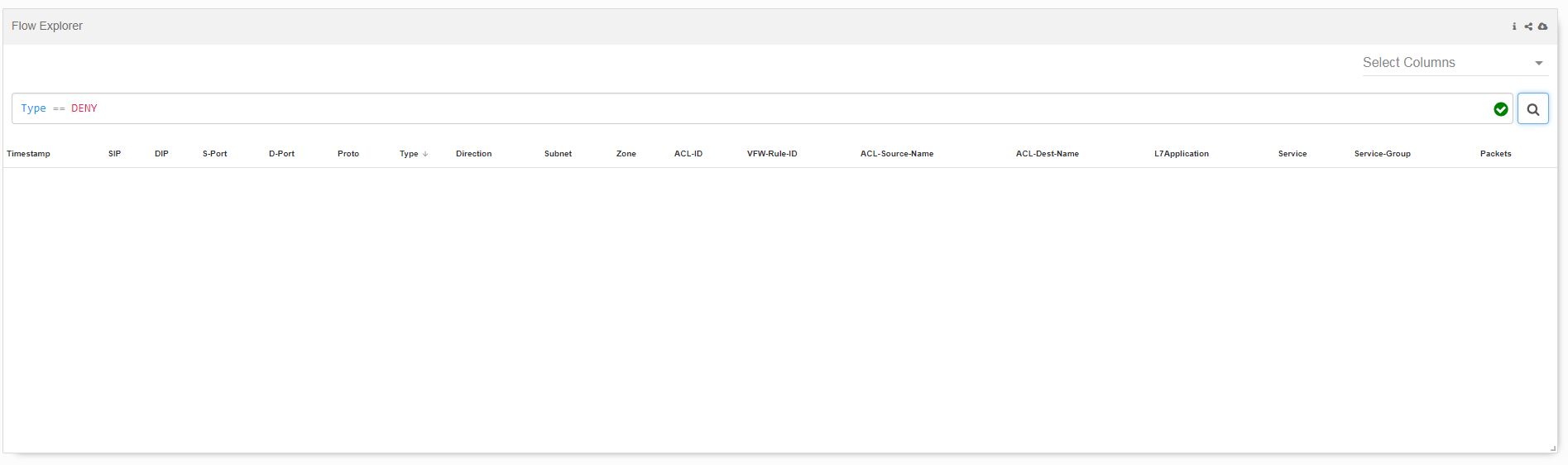 Cannot filter flows based on Type in FlowExplorer · Issue #630 ...