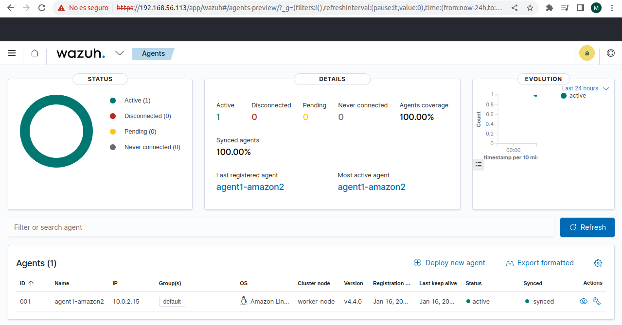 Release 4.4.0 - Beta 1 - E2E UX tests - Wazuh Indexer · Issue #15894 ...