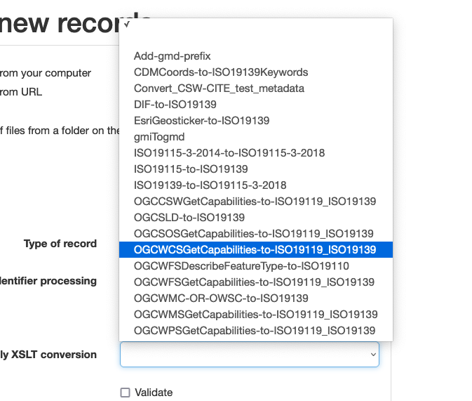 Geonetwork - Edit metadata record throws exception - Failed to compile ...