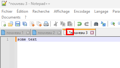 Small graphical bug modified tab · Issue #14214 · notepad-plus-plus ...