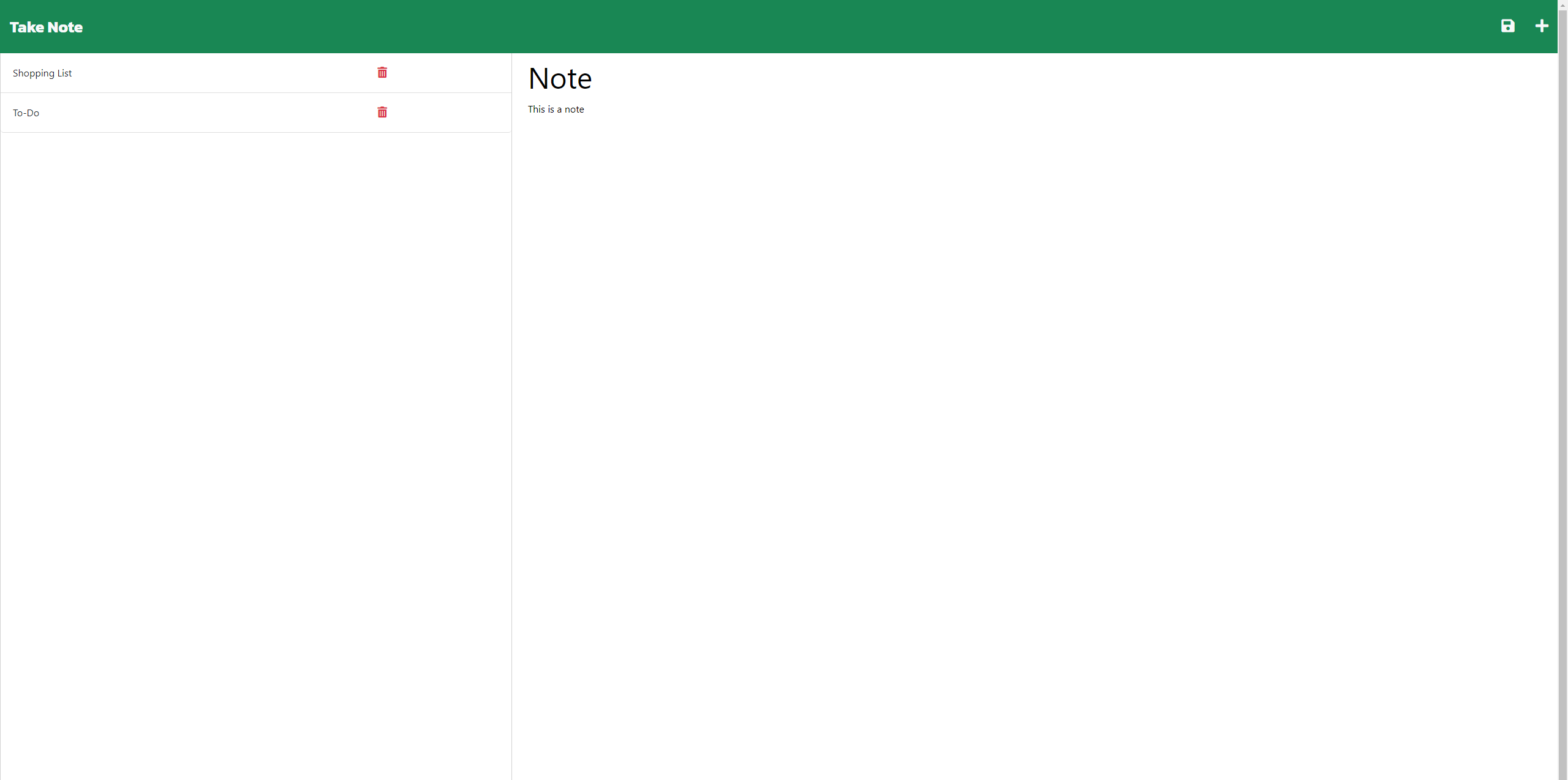 GitHub - KyleKryst/take-note-23: A note taking application to be able ...
