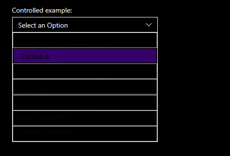 Dropdown is not following high contrast color standards in Firefox ...