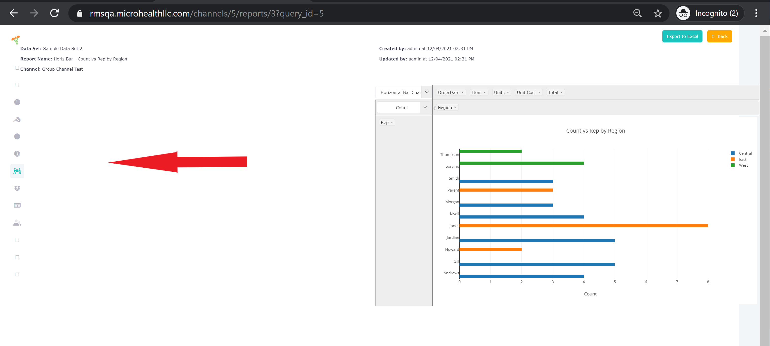 Report tables/charts should align left · Issue #349 · MicroHealthLLC ...
